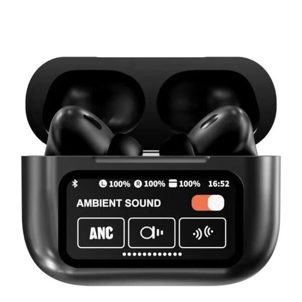 Airpods A9 Pro ANC Touch Screen Display Earbuds