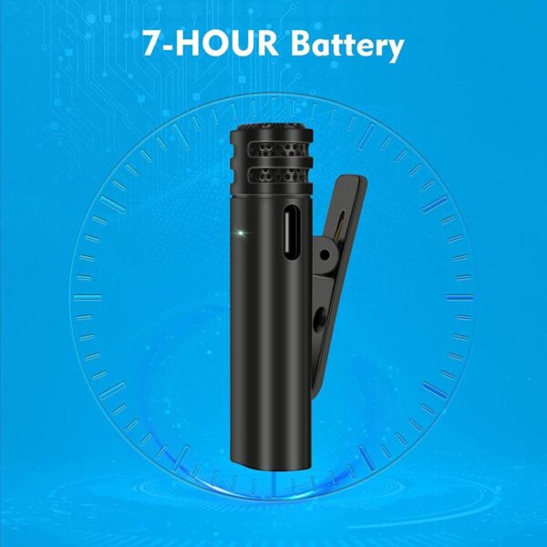 Wireless Lavalier Microphone for iPhone & Android