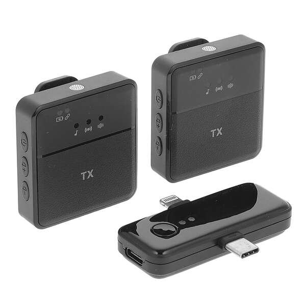 SENXIN SX31 Wireless 2 Types in one Lapel Microphone For iphone with Android