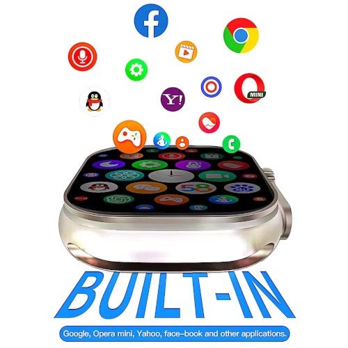 BW9 Ultra Smart Watch SIM with Built in Camera