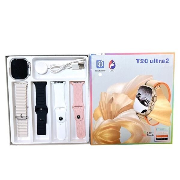 T20 Ultra 2 Smartwatch (Limited Edition) - WHITE