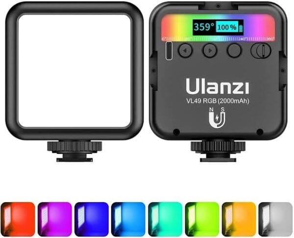 ULANZI VL49 Mini RGB LED Video Light - Image 3