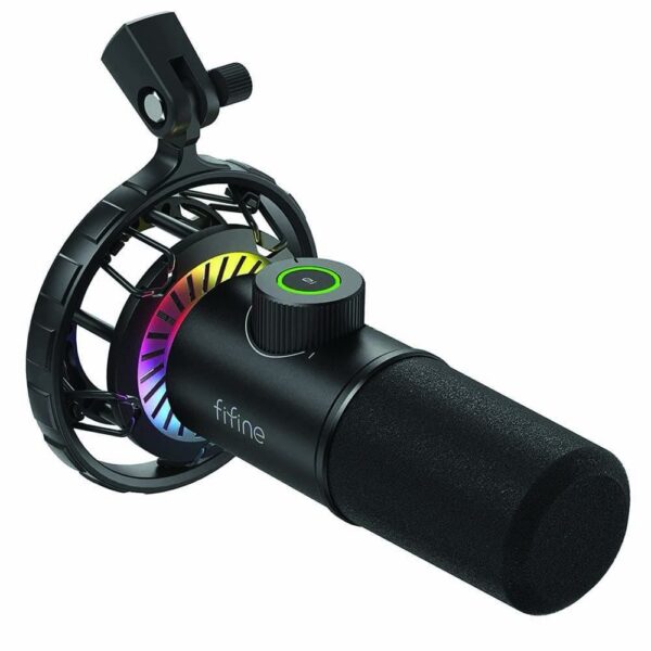 FIFINE K658 RGB USB Dynamic Cardioid Microphone