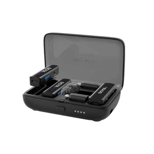 BOYA LINK 2 Upgraded 3-in-1 Compact Wireless Microphone