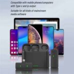 K10 Pro Wireless Lavalier Microphone