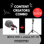 BOYA MM1 + Ulanzi MT-78 (Special Package: 08)