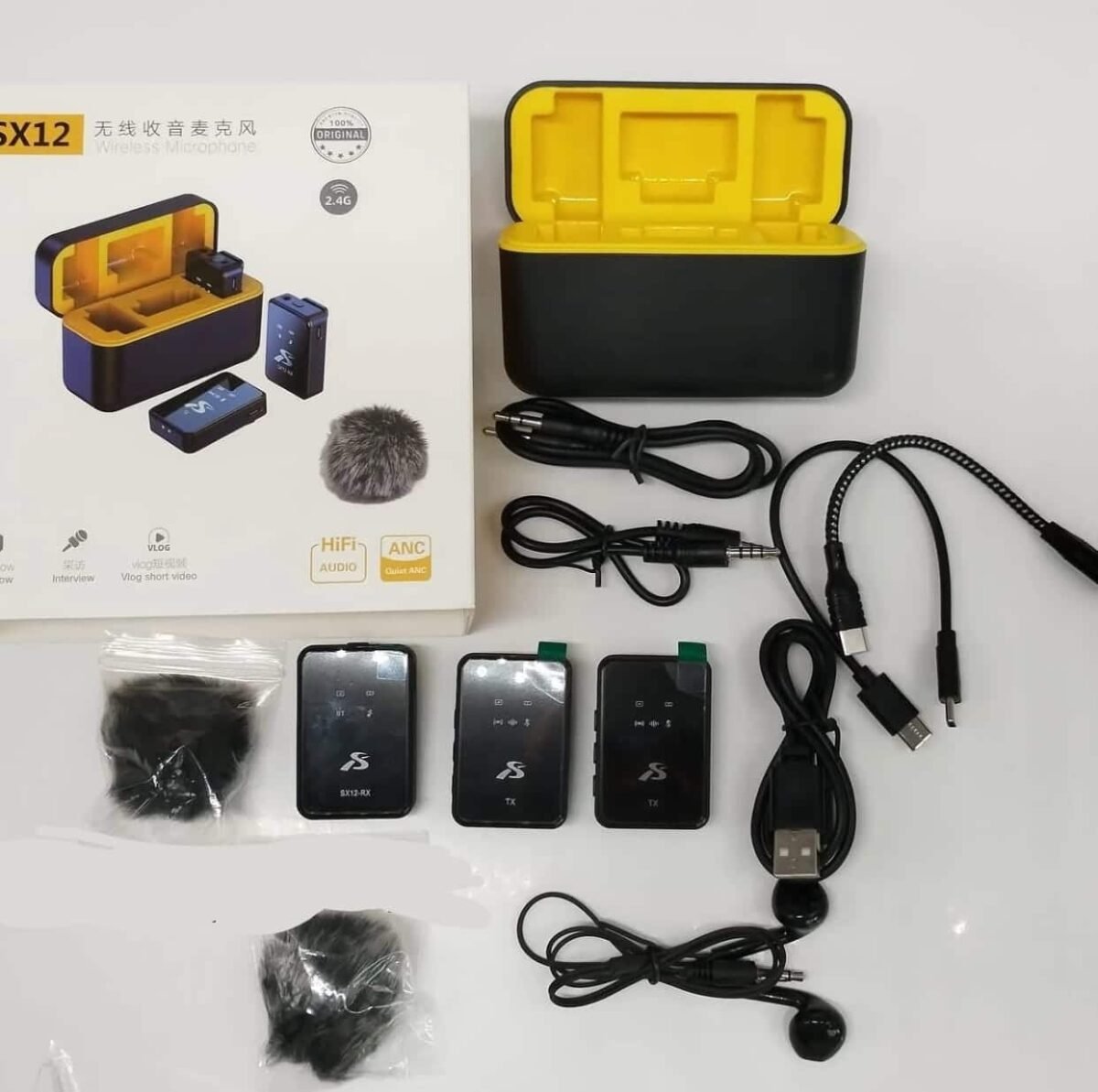SX12 Dual Wireless Microphone