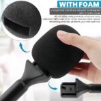 Interview Microphone Handle – Convert Your Lavalier Mic into a Handheld Mic