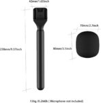 Interview Microphone Handle – Convert Your Lavalier Mic into a Handheld Mic