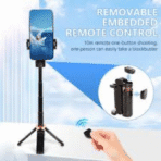 JC-025 2-in-1 Selfie Stick with Tripod