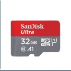 SanDisk 32GB Memory Card with Lifetime Warranty