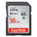 SanDisk 16GB Memory Card with Lifetime Warranty