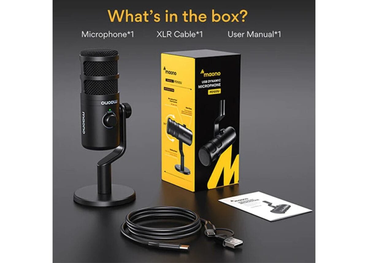 MAONO PD100U Dynamic USB Microphone - Image 2