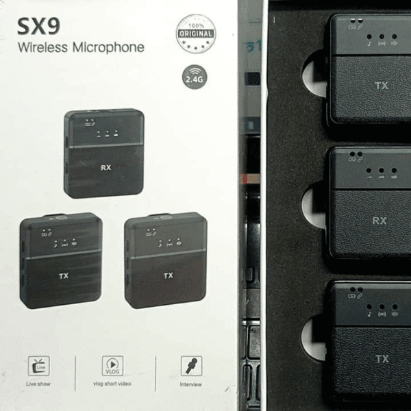 SX9 Dual Wireless Microphone