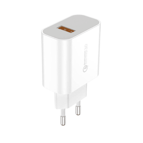 FONENG 18W Fast Charger QC3 with Cable Type-C - White (EU46)