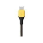 Realme 3A Type-C Charging Cable - Black Yellow - Image 4