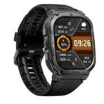 Kospet Tank M3 1.96″ HD AMOLED 130+ Sports Modes Military Smart Watch - Silver - Image 4