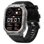 Kospet Tank M3 1.96″ HD AMOLED 130+ Sports Modes Military Smart Watch - Silver - Image 3