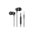 FONENG T52 In-Ear Metal Wired 3.5mm Earphone with Mic - Black - Image 4