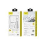 FONENG 18W Fast Charger QC3 with Cable Type-C - White (EU46) - Image 3