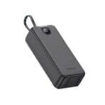 Foneng PX108 30000mAh 22.5W Power Bank with Built-In 3 Cables - Black - Image 2