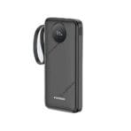 Foneng (PX106) 10000mAh 22.5W Fast Charging Portable Power Bank with Built-In 3 Cables - Black - Image 2