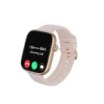IMIKI ST2 1.96" BT Calling Smartwatch - Gold - Image 4