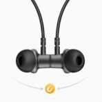 QCY TuneArc N1 Bluetooth Neckband – Black - Image 2