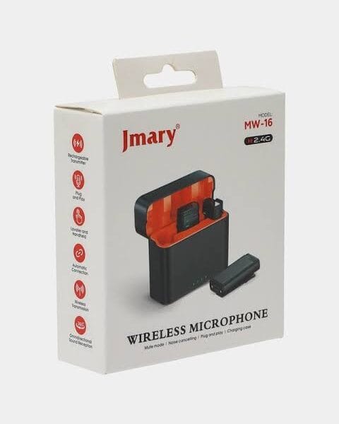 Jmary MW-16 2.4G Wireless Microphone For Mobile & Camera