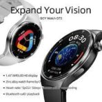 QCY GT Amoled Silver Smartwatch - Image 2