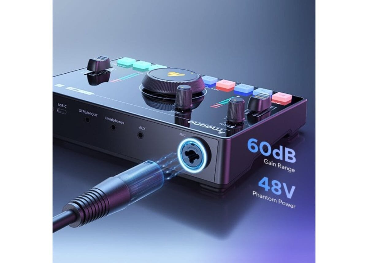 Maonocaster AMC2 NEO One-Stop Streaming Audio Mixer & Sound Card - Image 3