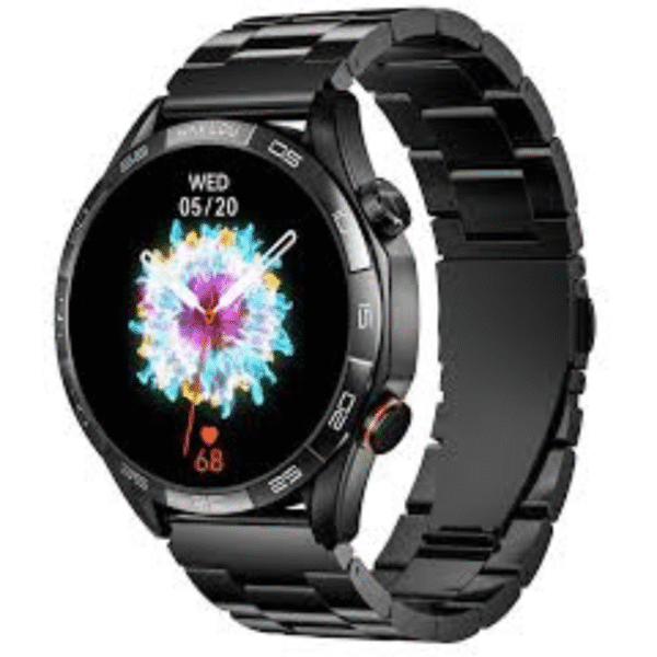Haylou Solar 5 1.58" AMOLED BT Calling Smart Watch - Black
