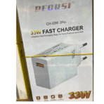 RECRSI 2.4A 2X Dual USB 3 Pin Charger with Type-C Fast Charger 1m Cable & Free Micro USB Cable 1m