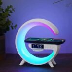 G63 Smart Light Sound Speaker – Fast Charging Alarm Clock with 7-Color RGB Music Player - Image 2